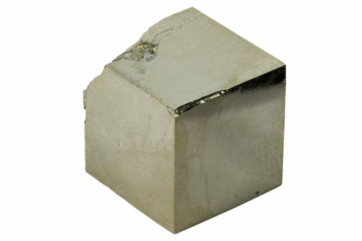 Bargain, Shiny, Natural Pyrite Cube - Navajun, Spain #118303
